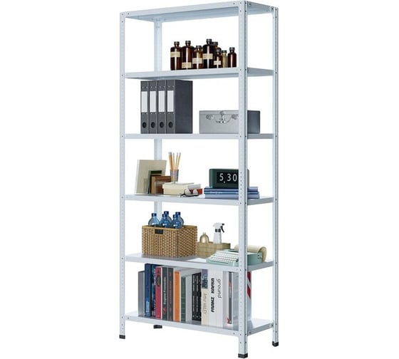 Стеллаж металлический Cobalt pмс-246 с 6-ю полками 1000x400x2200 982754