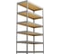 Стеллаж IRONMEBEL optimus hook pro 2500x1500x600 мм, 6 ярусов M-СГРФОЦ2500х1500х600х6 6