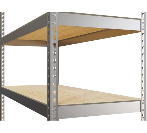 Стеллаж IRONMEBEL optimus hook pro 2500x1800x500 мм, 6 ярусов M-СГРФОЦ2500х1800х500х6