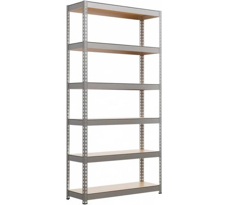 Стеллаж IRONMEBEL optimus hook pro 2500x1500x770 мм, 6 ярусов M-СГРФОЦ2500х1500х770х6