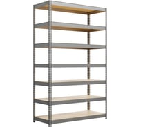Стеллаж IRONMEBEL optimus hook pro 3000x1500x770 мм, 7 ярусов M-СГРФОЦ3000х1500х770х7