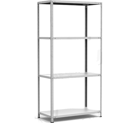 Металлический стеллаж 1800х1000х300 4 полки Металл-Завод СТФЛ 1034-1,8