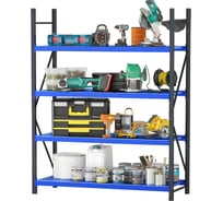 Инструментальный стеллаж 4 полки 1800х600х2500 KlestO GR254-618 1000801