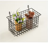 Корзина на сетку ПК МАГС цв. черный матовый СКЛ04-00015-1