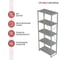 Стеллаж IRONMEBEL optimus universal h-2500, 5 полок, 1000x500 мм M-TSUS2500x1000x500x5 3