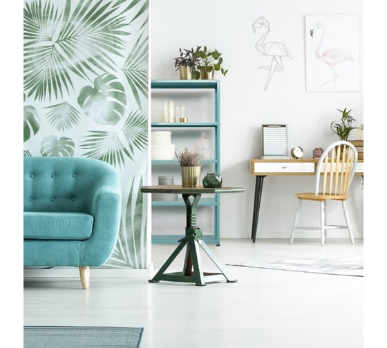 Стеллаж AR SHELVING COOLOUR 30 бирюзовый, 5 полок, на болтах K1PP030BC6027CI