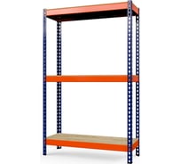 Стеллаж ГТС Профи 2000x1240x500 мм, 3 яруса, фанера 99-201250303С