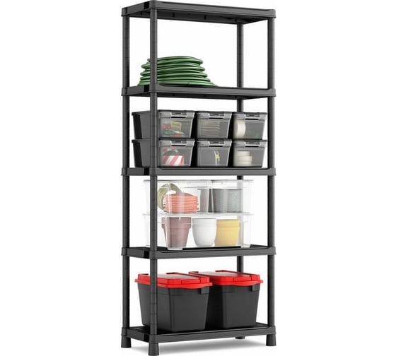 Стеллаж Keter PLUS-SHELF 80/5 SHELVES 241075