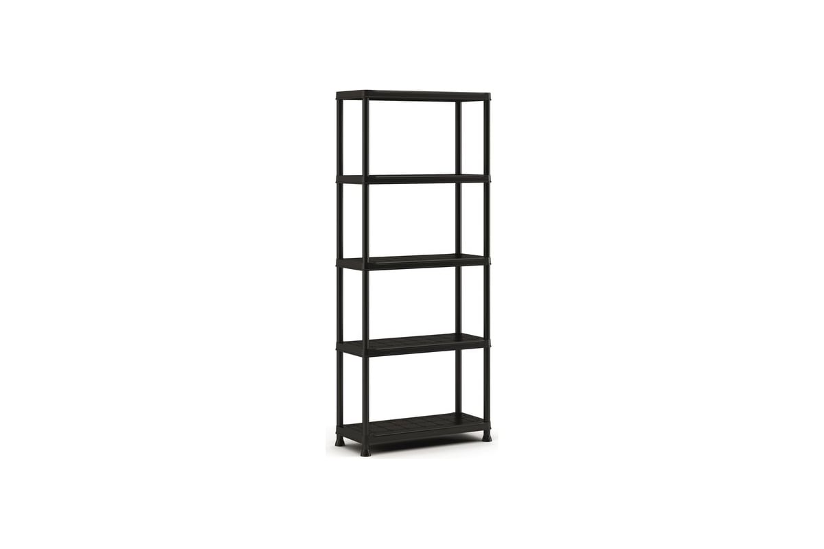 Стеллаж Keter PLUS-SHELF 75/5 SHELVES 241074 - выгодная цена, отзывы,  характеристики, фото - купить в Москве и РФ