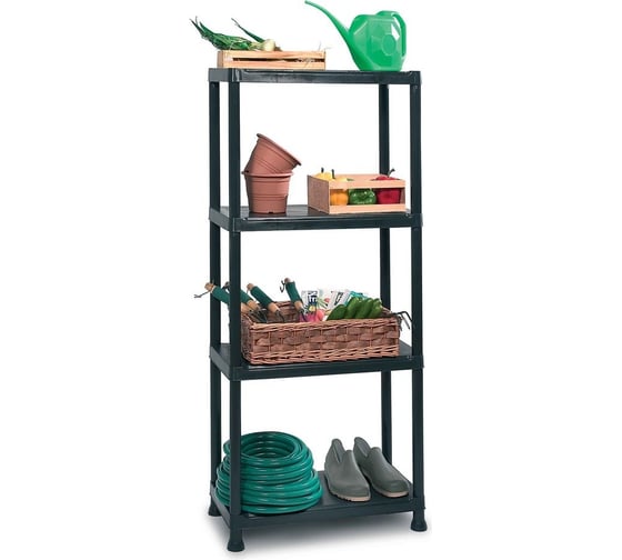 Стеллаж Keter PLUS-SHELF 60/40 SHELVES 256740