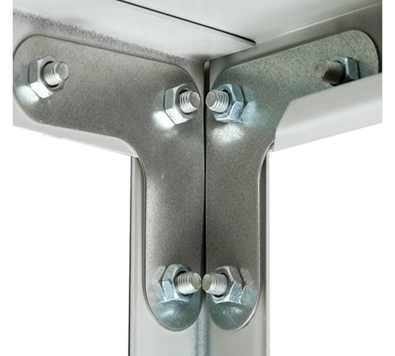 Металлический стеллаж BRABIX MS Plus-185/60-4 1850х1000х600 мм, 4 полки 291107