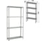 Металлический стеллаж BRABIX MS Plus-185/30-4 1850х1000х300 мм, 4 полки 291104 2