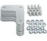 Металлический стеллаж BRABIX MS Plus-185/30-4 1850х1000х300 мм, 4 полки 291104 6