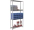 Металлический стеллаж BRABIX MS KD-185/30/70-4 1850х700х300 мм, 4 полки, сборная стойка 291112 1