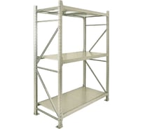 Стеллаж ООО ФУРАМА СГР 2000x1000x500 мм, 3 уровня хранения СГР201050-3