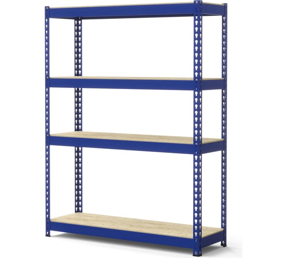 Стеллаж IRONMEBEL Optimus Hook Pro крашенный 2000x1540x500 мм, 4 яруса M-СГРФКР2000х1540х500х4 1