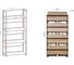 Стеллаж на металлокаркасе BRABIX LOFT SH-001 600х300х1250 мм, складной, цвет морёный дуб 641228 7