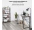 Стеллаж на металлокаркасе BRABIX LOFT SH-001 600х300х1250 мм, складной, цвет морёный дуб 641228 10
