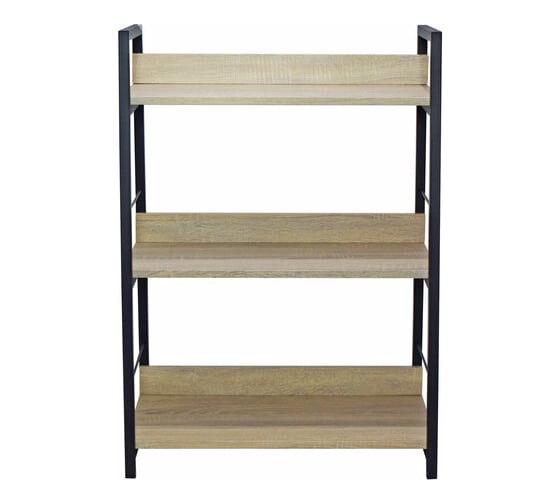 Стеллаж на металлокаркасе BRABIX LOFT SH-002 600х350х845 мм, цвет дуб натуральный 641233