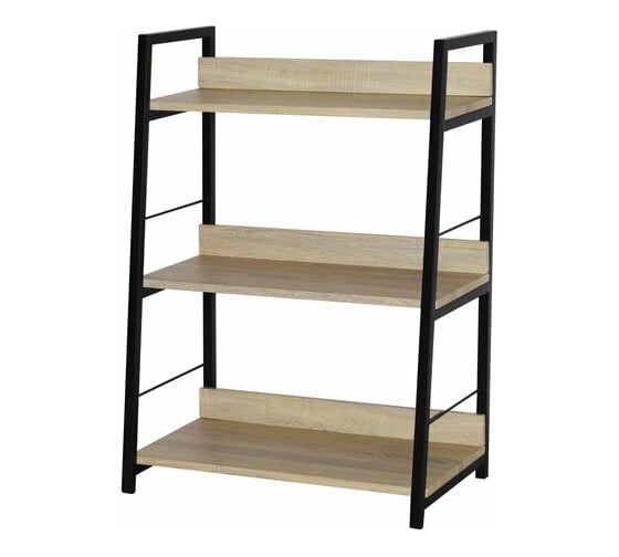 Стеллаж на металлокаркасе BRABIX LOFT SH-002 600х350х845 мм, цвет дуб натуральный 641233