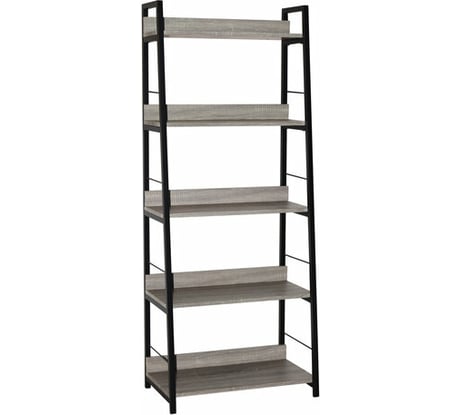 Стеллаж на металлокаркасе BRABIX LOFT SH-003 600х350х1500мм, 5 полок, цвет дуб антик 641235