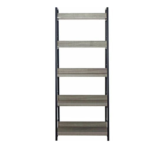 Стеллаж на металлокаркасе BRABIX LOFT SH-003 600х350х1500мм, 5 полок, цвет дуб антик 641235