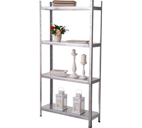 Металлический стеллаж First Logistik HIT 912x300x1824 оцинкованный, FL005