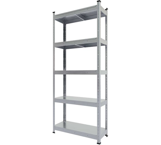 Стеллаж металлический First Logistik HIT 760x300x1824/ 5 полок, оцинкованный LS 760318.5М00-000