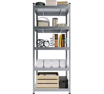Стеллаж металлический First Logistik HIT 760x500x1824/ 5 полок, оцинкованный LS 760518.5М00-000