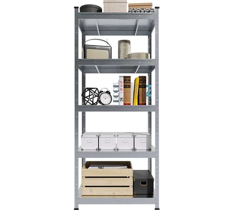 Стеллаж металлический First Logistik HIT 760x500x1824/ 5 полок, оцинкованный LS 760518.5М00-000