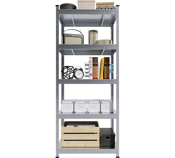 Стеллаж металлический First Logistik HIT 760x500x1824/ 5 полок, оцинкованный LS 760518.5М00-000 1