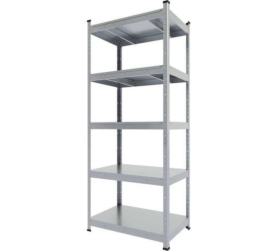 Стеллаж металлический First Logistik HIT 760x500x1824/ 5 полок, оцинкованный LS 760518.5М00-000