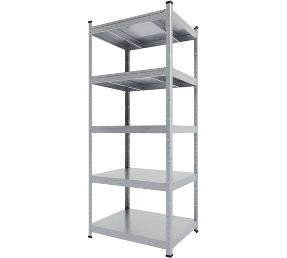 Стеллаж металлический First Logistik HIT 760x600x1824/ 5 полок, оцинкованный LS 760618.5М00-000