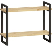 Подвесная полка Loftyhome Бервин  2 натуральный 0342896