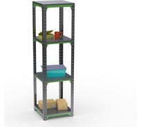 Стеллаж ООО Металекс Metalex Kit Comfort 2000х600х600 4 полки (Серо-зеленый) / 202015