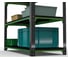 Стеллаж ООО Металекс Metalex Kit Comfort 2400х1100х500 мм, 7 полок, серо-зеленый 202388 7