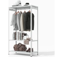 Стеллаж металлический ГТС ТС Лайт ВЕШАЛКА, 1800x1000x500 полки: 3 шт. металл 99-180010503