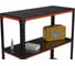 Стеллаж ООО Металекс Kit Comfort 2000х1500х500 мм, 4 полки, оранжево-чёрный 202542 6