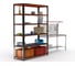 Стеллаж ООО Металекс Metalex Kit Comfort 2200х1600х500 6-ть полок (оранжево-чёрный) / 202687 8