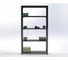 Стеллаж ООО Металекс Kit Comfort 2400х1100х600 мм, 5 полок, серый 203129 3