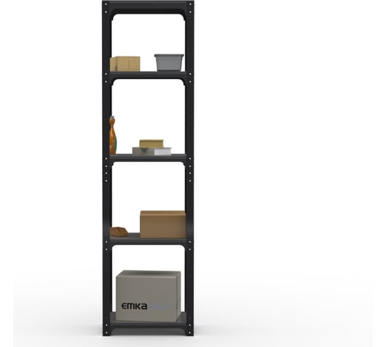 Стеллаж ООО Металекс Kit Comfort 1800х500х600 5-ть полок (Серый) / 202816