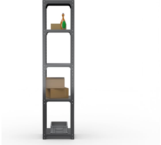 Стеллаж ООО Металекс Kit Comfort 2000х500х500 5-ть полок (Серый) / 202824