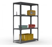 Стеллаж ООО Металекс Kit Comfort 2000х1100х500 4-е полки (Серый) / 202940