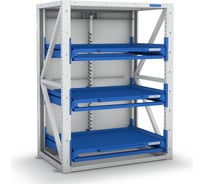 Стеллаж для тяжелых грузов FLAMES 2000х1520х950, 3 уровня полок 1601.100