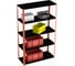 Стеллаж ООО Металекс Metalex Kit Comfort 2000x1500x600 5-ть полок (оранжево-чёрный) / 202587 3