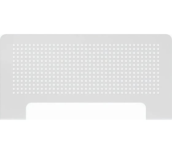 Полка белая металлическая PALITRA TECHNOLOGY 30х12 см, оригинал, 2 мм, перфорация 53023-300-W
