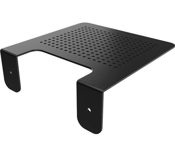 Полка настенная прямая PALITRA TECHNOLOGY черная, 15х12х5 см, 1 шт. 53023-150-B