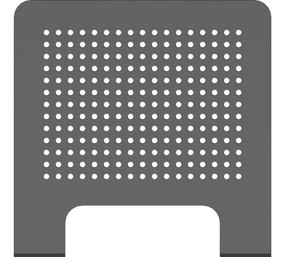 Полка настенная прямая PALITRA TECHNOLOGY черная, 15х12х5 см, 1 шт. 53023-150-B