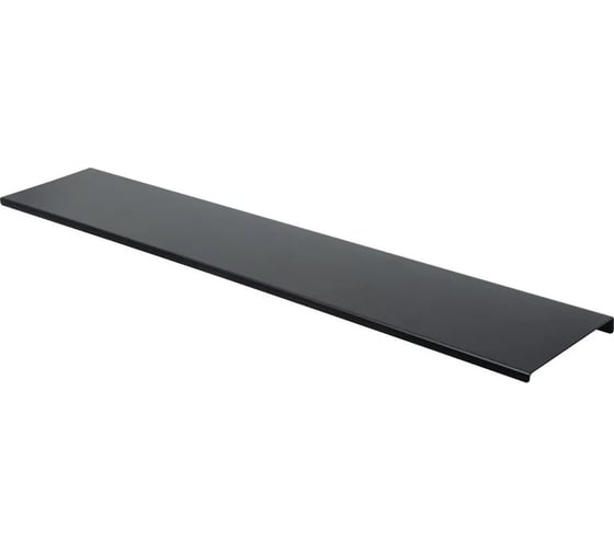Полка настенная прямая ALITRA TECHNOLOGY черная, металлическая, 80х15 см, 1 шт. P52230-2