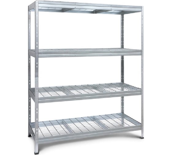 Стеллаж ar shelving colour blanco 5 полок 30х90х175 см металл